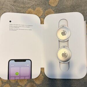 2 Apple Air Tags - Unused In Original 4 Pack Box